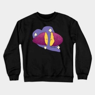 Hot hot baked sweet potato Crewneck Sweatshirt